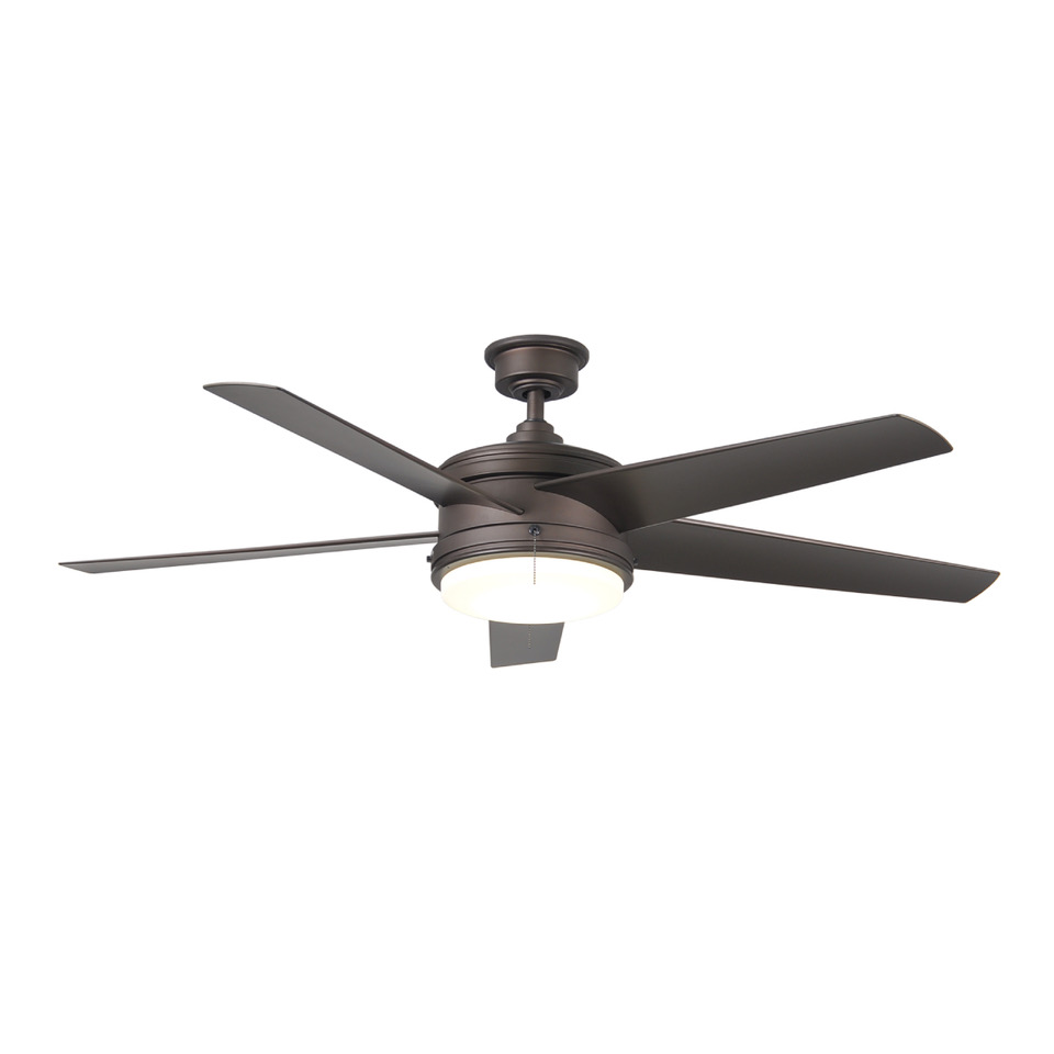 ABANICO 5 ASPAS 60" IBIZZA LED BRONCE 3K Y 4K EB