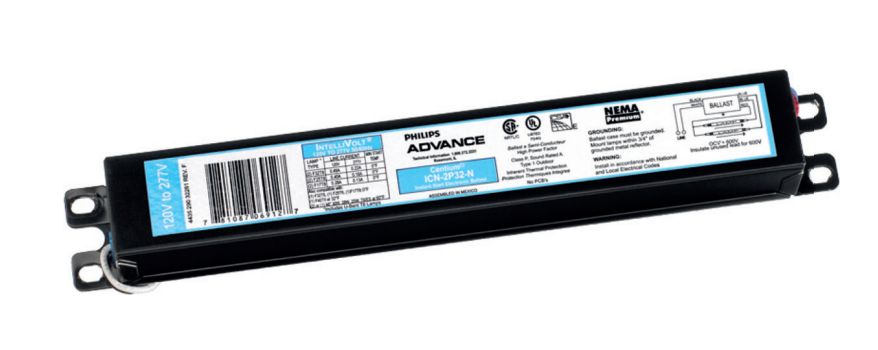 BALASTRO ELECTRONICO PARA T8 4X32 120-277V ICN4P32N35M