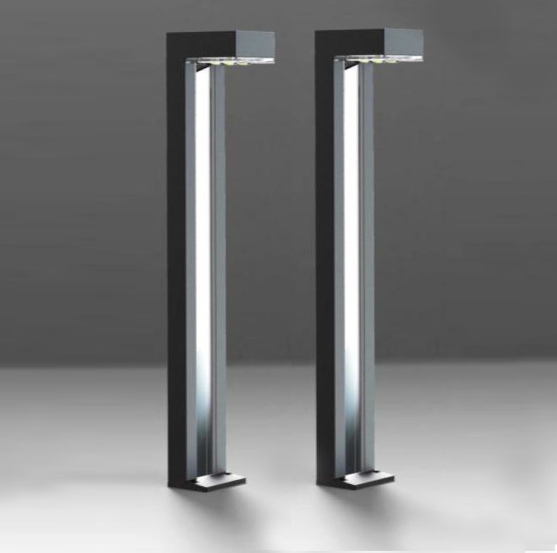 BOLLARD LED SOLAR 100lm 3000K IP65 IK10 SOLUX BOLLARD DECO 2PACK