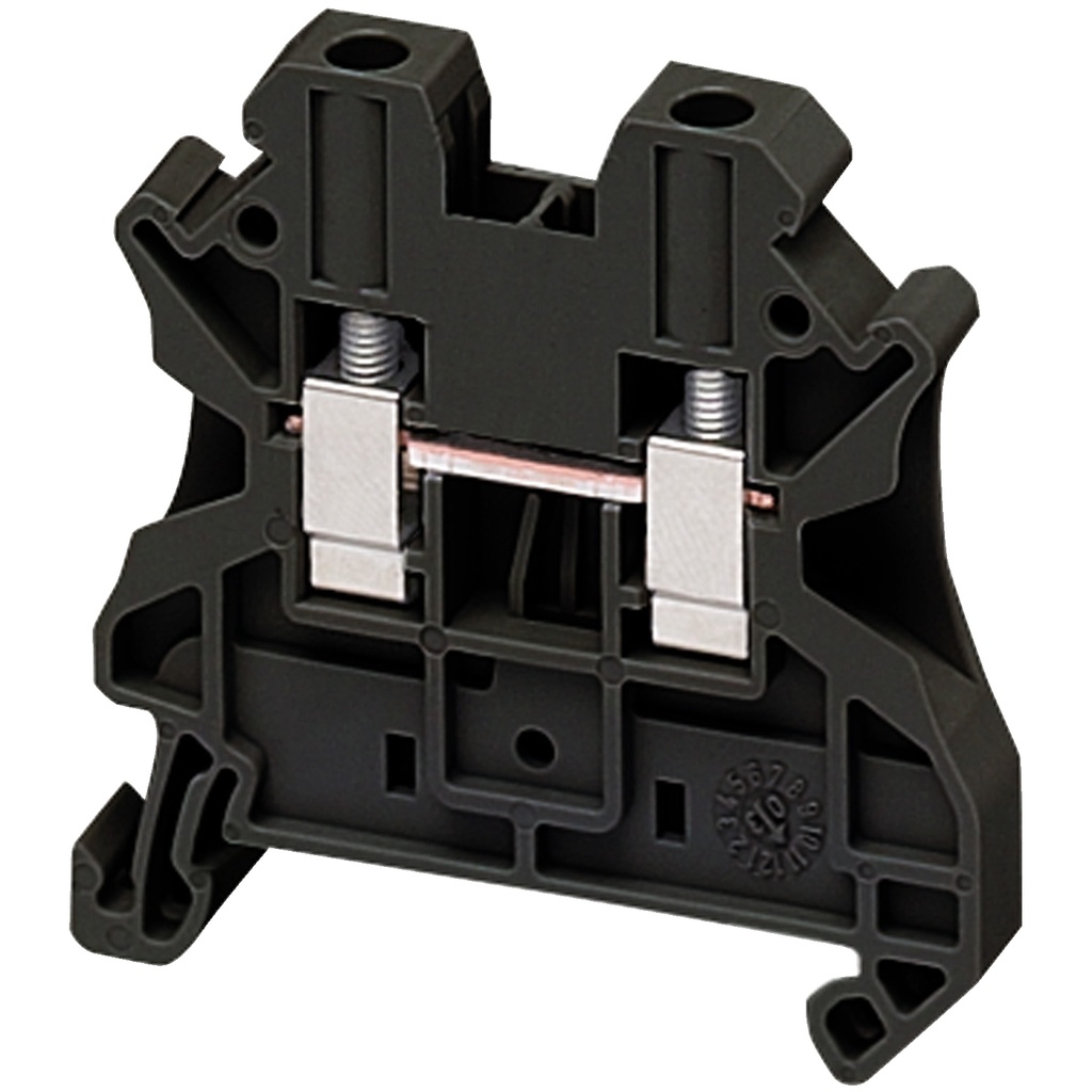 BORNE CONEXION NEGRO 4MM NSYTRV42BK