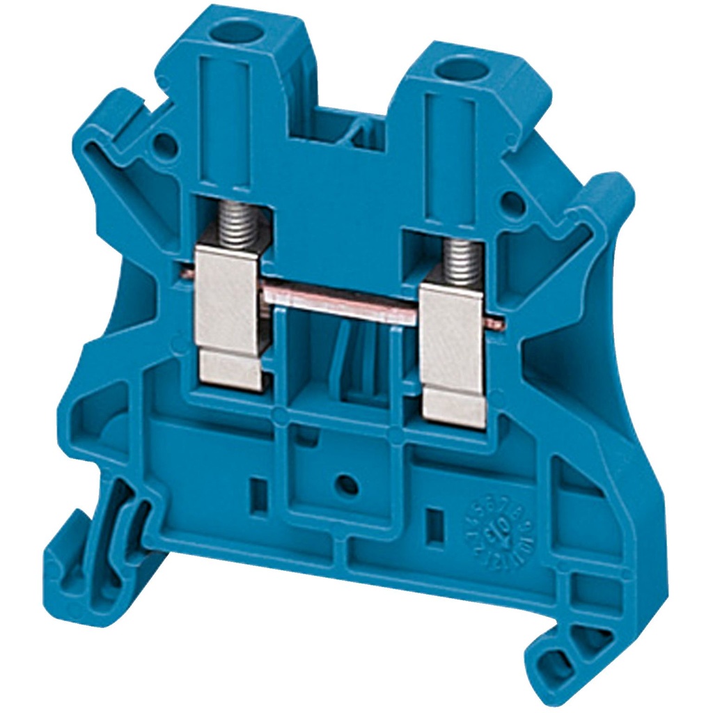 BORNE DE CONEXION 4MM2 AZUL NSYTRV42BL