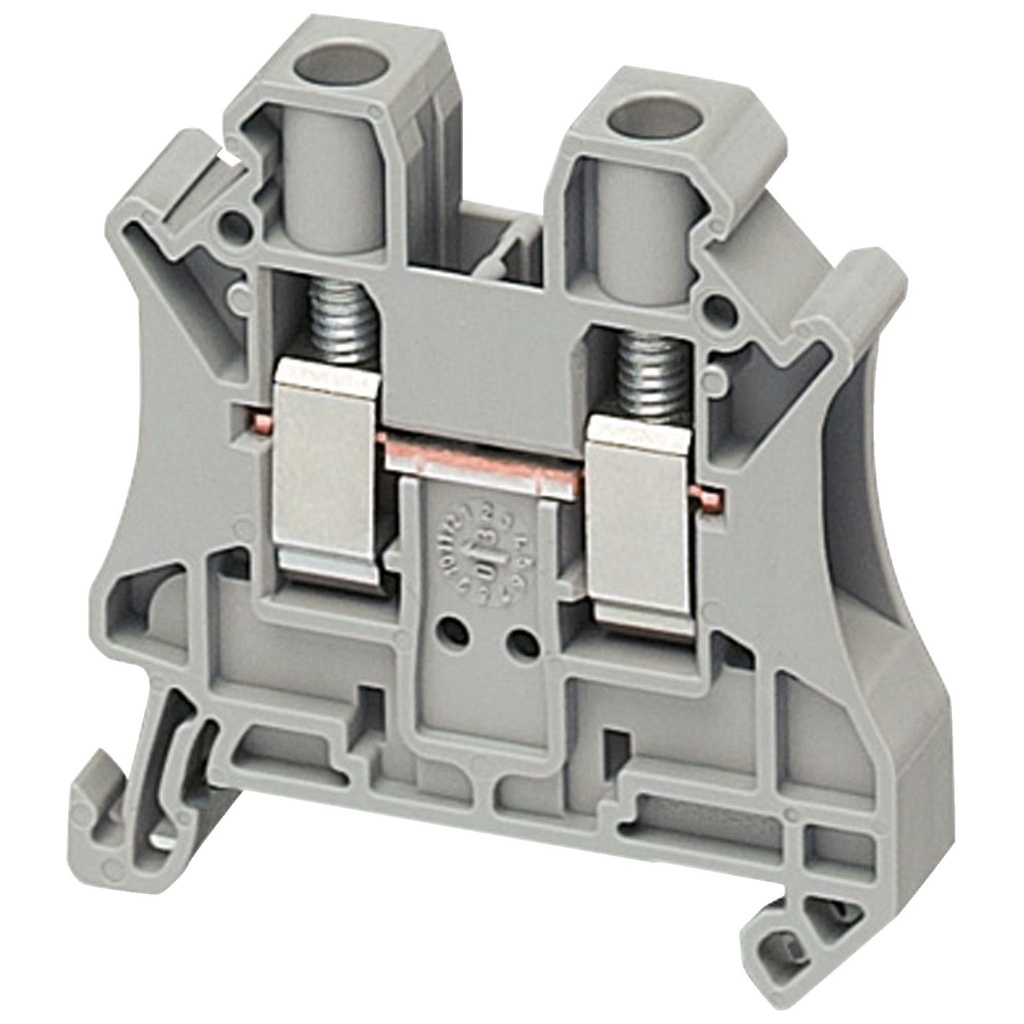 BORNE DE CONEXION, SECCION NOMINAL 6MM, GRIS NSYTRV62