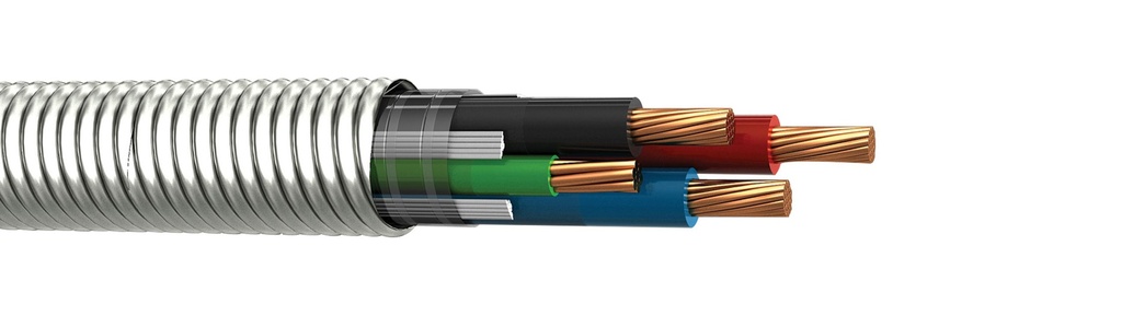 CABLE MC ARMADO CU THHN 4x12 AWG 600V S/PVC CONDUMEX