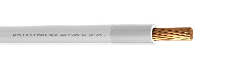 CABLE THHN CAL 10AWG BLANCO CARRETE CONDUMEX