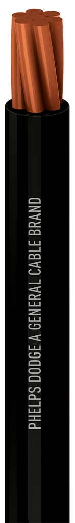 CABLE THHN CAL 12AWG NEGRO CAJA PHELPS DODGE