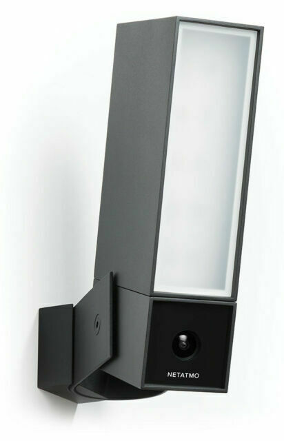 CAMARA SMART WIFI 4MP 125-240V EXTERIOR NEGRO NETATMO NOC01-US