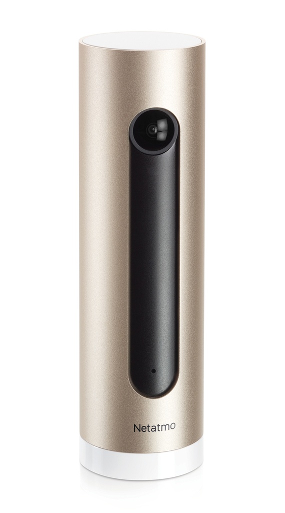 CAMARA SMART WIFI 4MP 125-240V INTERIOR DORADO NETATMO NSC01-US