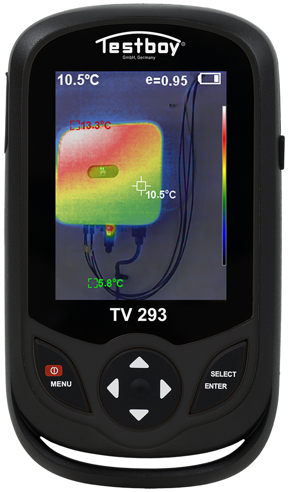 CÁMARA TERMOGRÁFICA BÁSICA PORTÁTIL. -20° HASTA 300°. TESTBOY