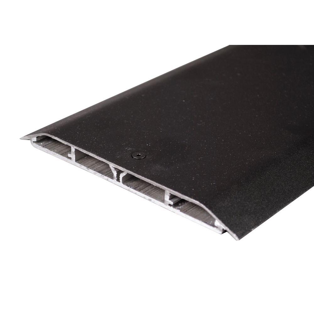 CANALETA PISO 1x2mmx2.4m C/TAPA SERIE OFR NEGRO WIREMOLD OFRBC-8