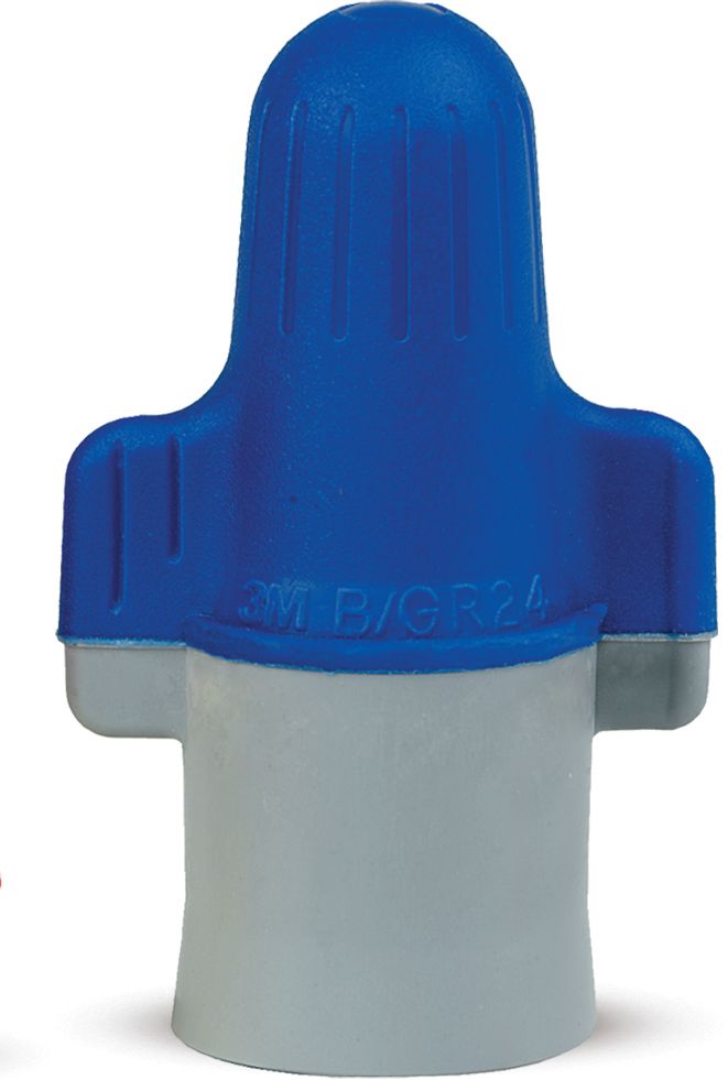 CONECTOR 3M RESORTE AZUL- GRIS TIPO B/G CALIBRE 14-6 AWG