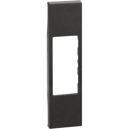 CUBIERTA 1 MODULO PARA RJ45 Y RJ11 NEGRO LIVING NOW KG07