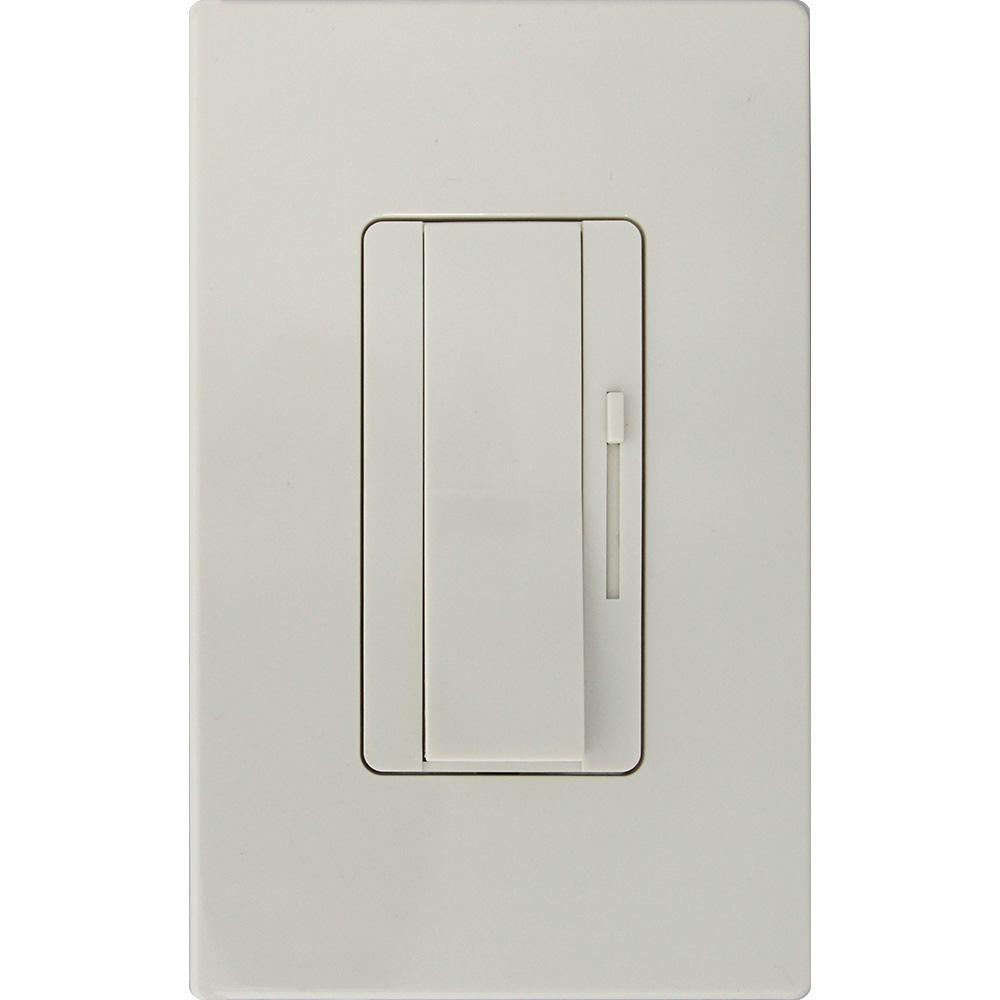 DIMMER DECOR DESLIZABLE 1P/3V LED 150W 120V ALMENDRA CLARO DMD-LED3-LA