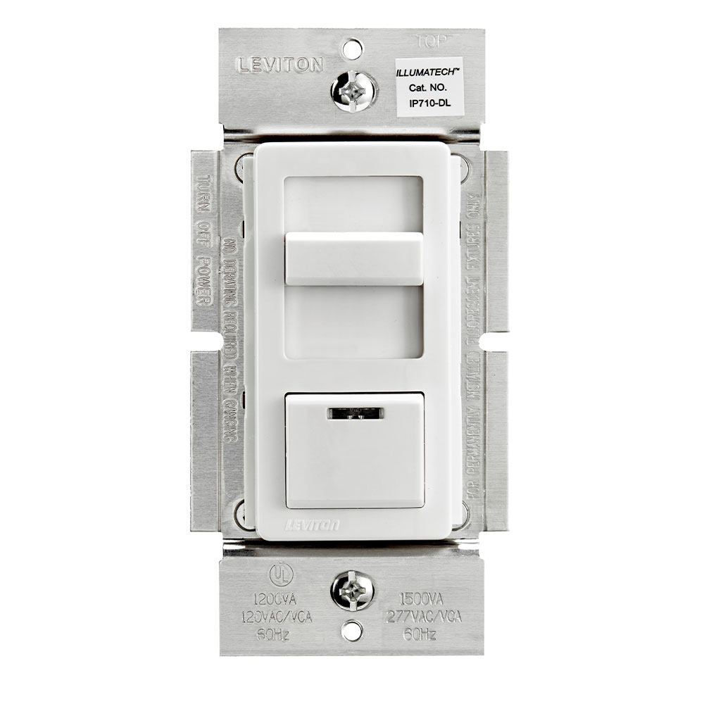 DIMMER DESLIZANTE 0-10V 1P/3V LED 1200VA 125/277V KIT COLOR IP710-DLZ