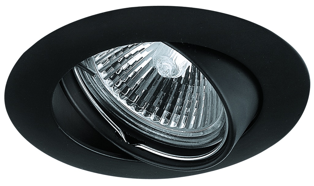 EMPOTRADO DIRIGIBLE REDONDO NEGRO 3" PARA MR16 NOM YD-330/N