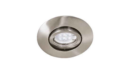 EMPOTRADO DIRIGIBLE REDONDO SATINADO 5" PARA MR16 NOM YD-360/S