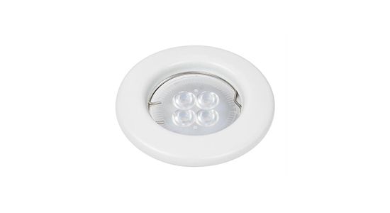 EMPOTRADO FIJO REDONDO BLANCO 3" PARA MR16 NOM YD-220/B
