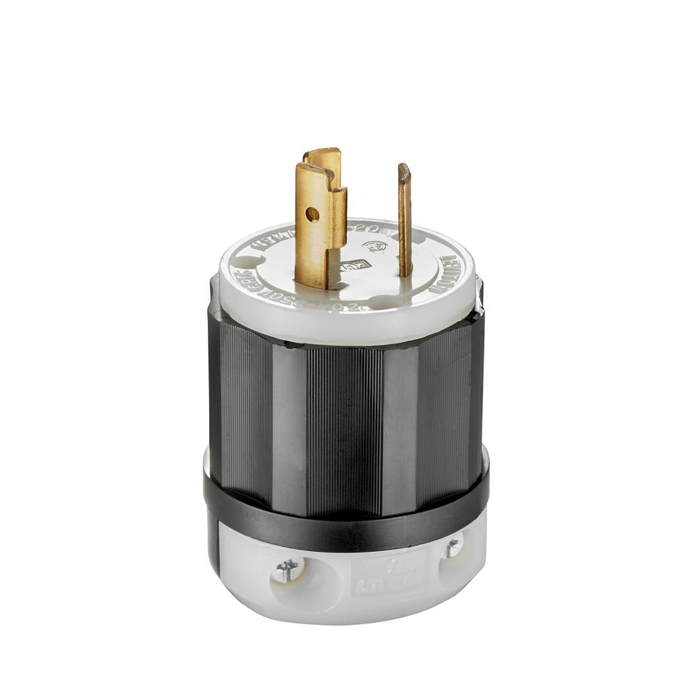 ENCHUFE MEDIA VUELTA 2P 3H 20A 250V NEMA L6-20P 2321