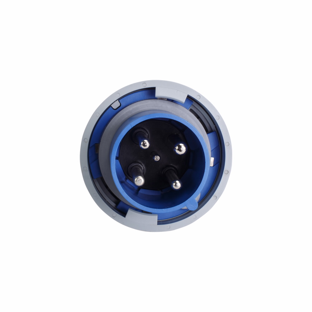 ENCHUFE PIN&SLEEVE 3F 60A 250V 3P 4H 9 HORAS AZUL IP69K AH460P9WDR