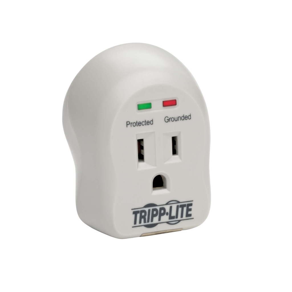 ENCHUFE SUPRESOR 1 TOMA 2P 3H 15A 125V BLANCO SPIKECUBE TRIPP LITE