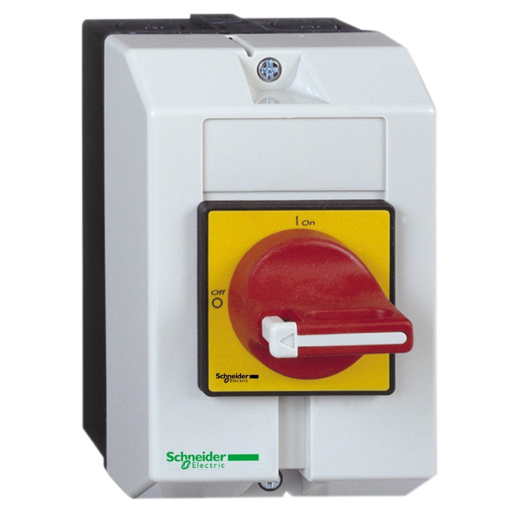 INTERRUPTOR SECCIONADOR TRIPOLAR EN CAJA IP 65, 63A VCF4GE