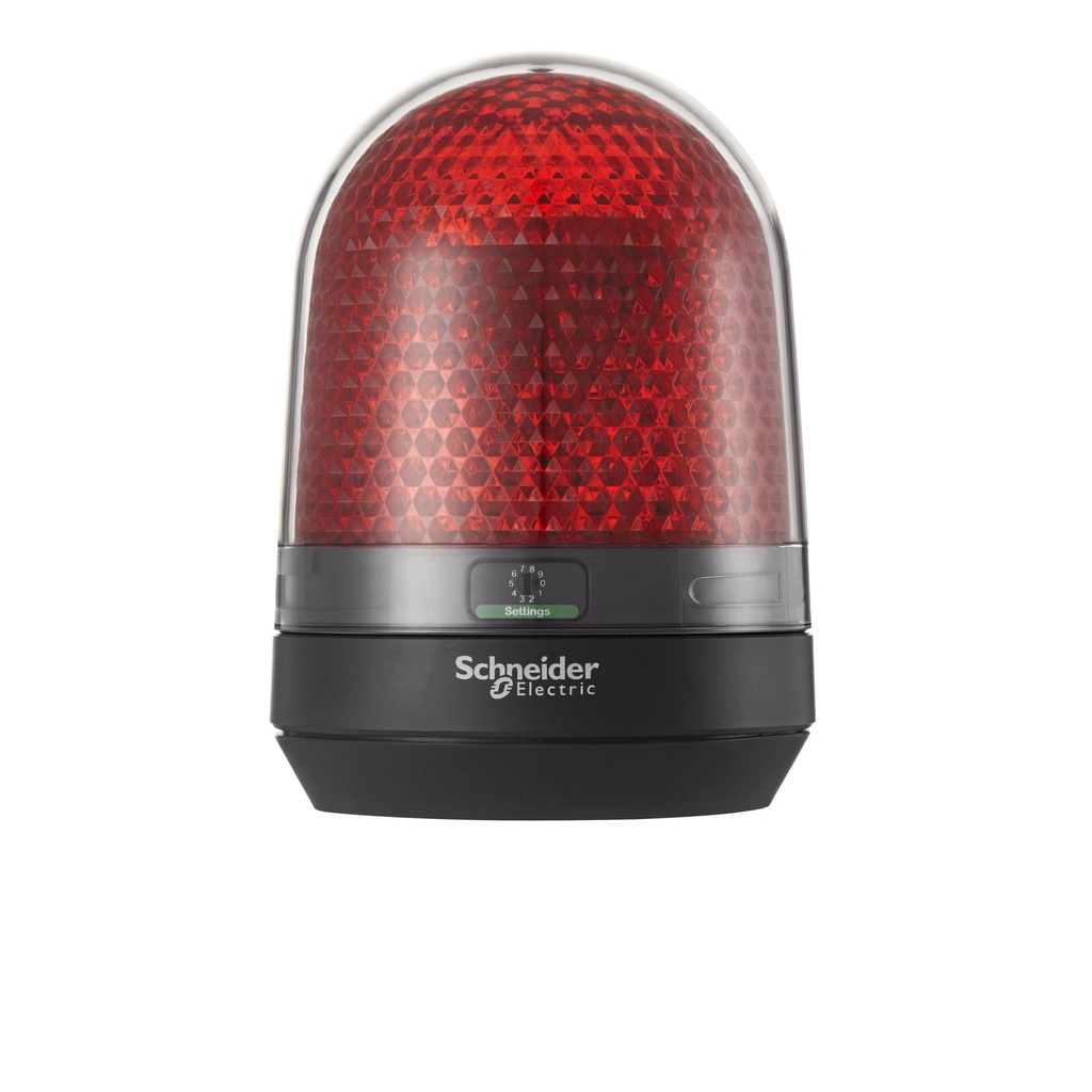 LUCES ESTROBOSCOPICAS  Rojo  IP65  12-24 Vdc XVR3B04