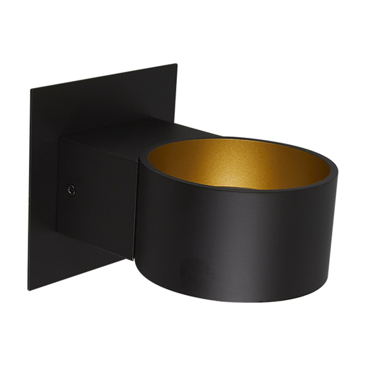 LUMINARIA DECORATIVA LED PARED NEGRA 5W 100-240V 315LM 3000K CONNECT