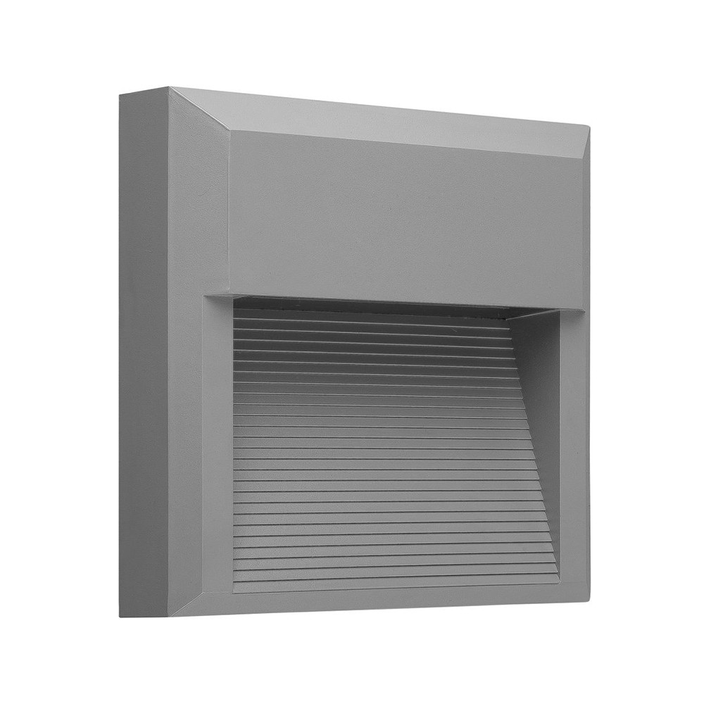 LUMINARIA DE PARED GRIS LED 9.5W 100-240V 250lm 3000K HLED-806/S