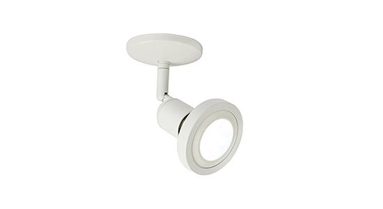 LUMINARIA SOBREPONER DIRIGIBLE BLANCO PAR30 E27 100-240V NOM YS-398/B