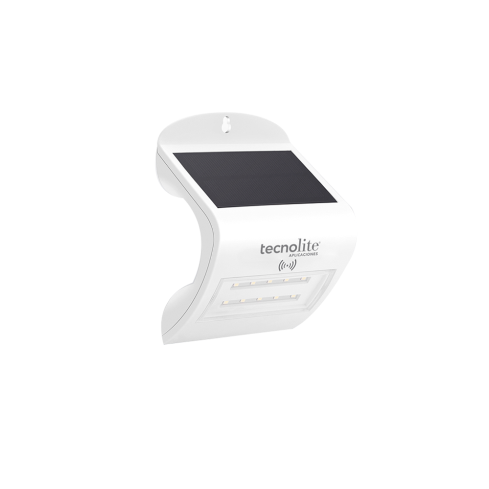 LUMINARIA SOLAR PARED LED 250LM 3000K TSM-010-SOL
