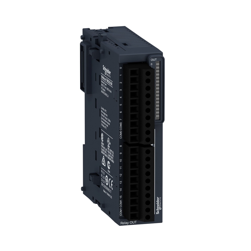 MOD. TM3 16 SALIDAS REL ES MODULE TM3-16 OUT RELAYS  TM3DQ16R