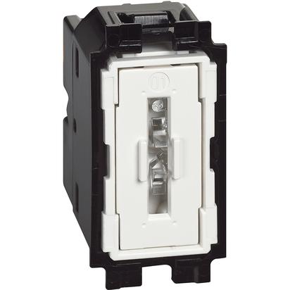 MODULO PULSADOR 1P 15A 125V NA S/CUBRETECLA LIVING NOW K4005