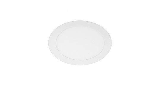 PANEL LED REDONDO 7" 12W 100-240V 720lm 3000K CR70 NOM 12YDLED430MV30B