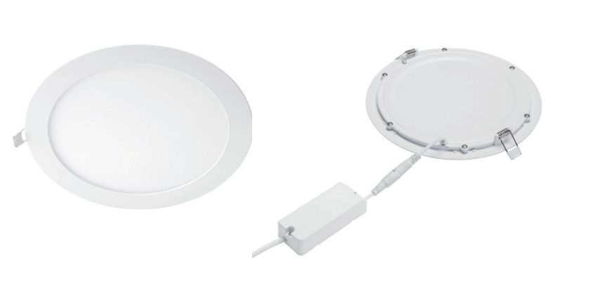 PANEL LED REDONDO 8" DL252 18W 100-240V 1300lm 4000K