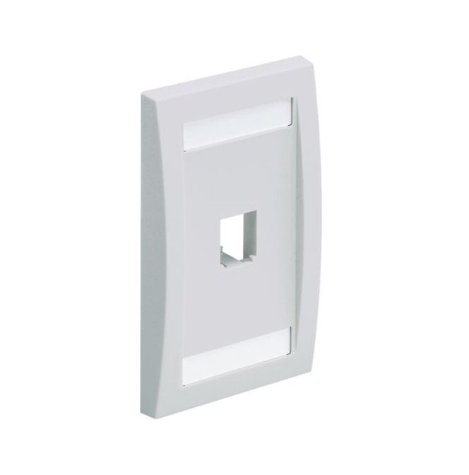 PLACA 1 MODULO VERTICAL EJECUTIVA BLANCA PANDUIT CFPE1WHY