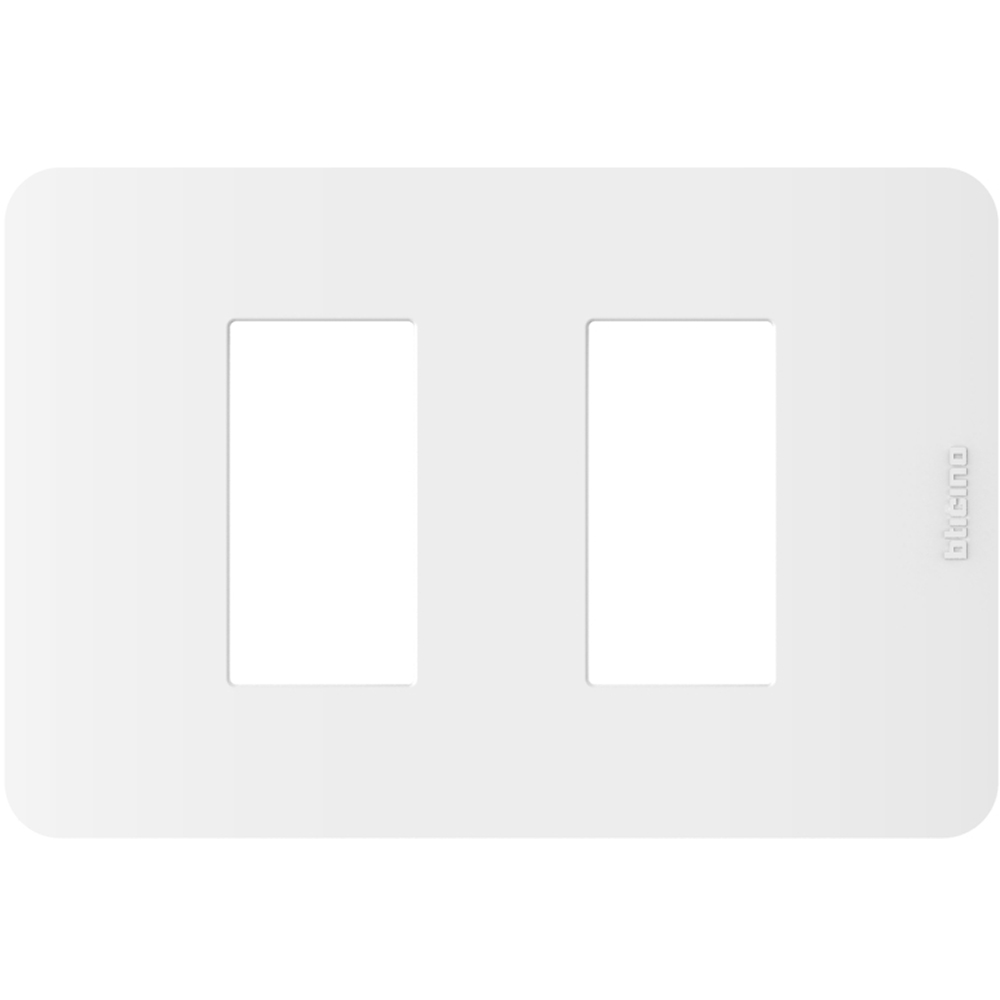PLACA 2 MODULOS BLANCO MATIXGO JA4803M2JW