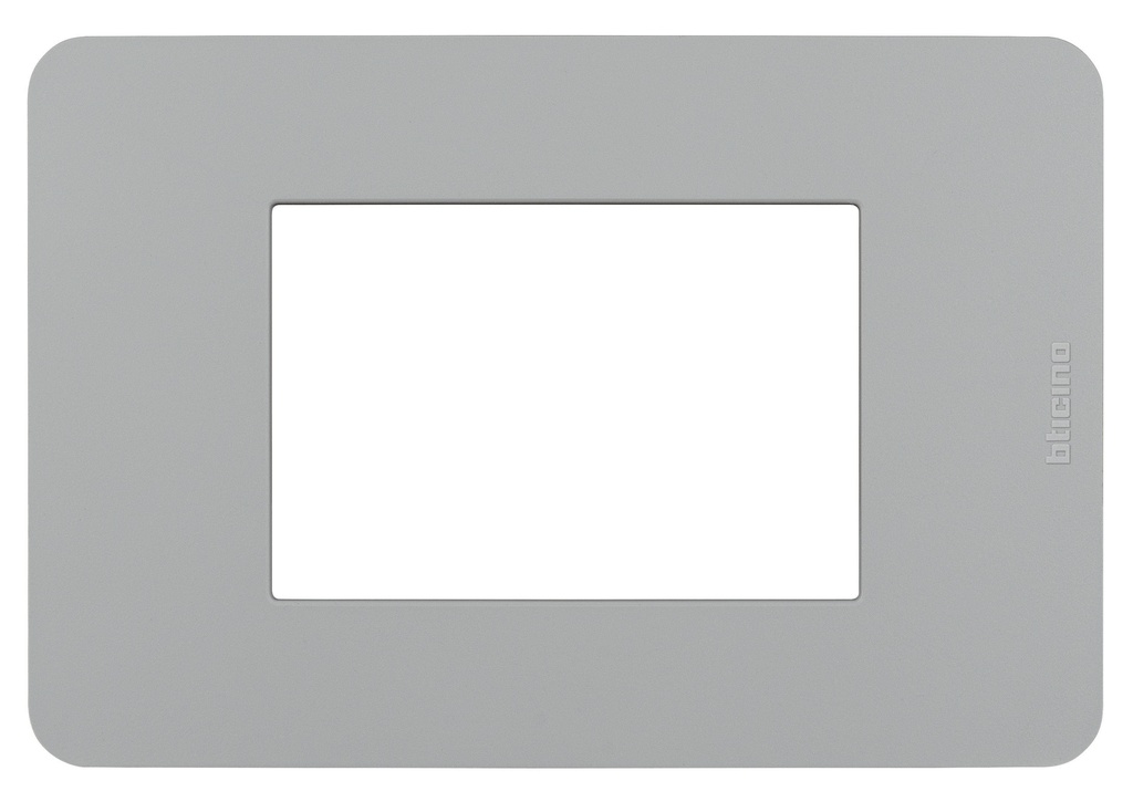 PLACA 3 MODULOS GRIS MATIXGO JA4803JG
