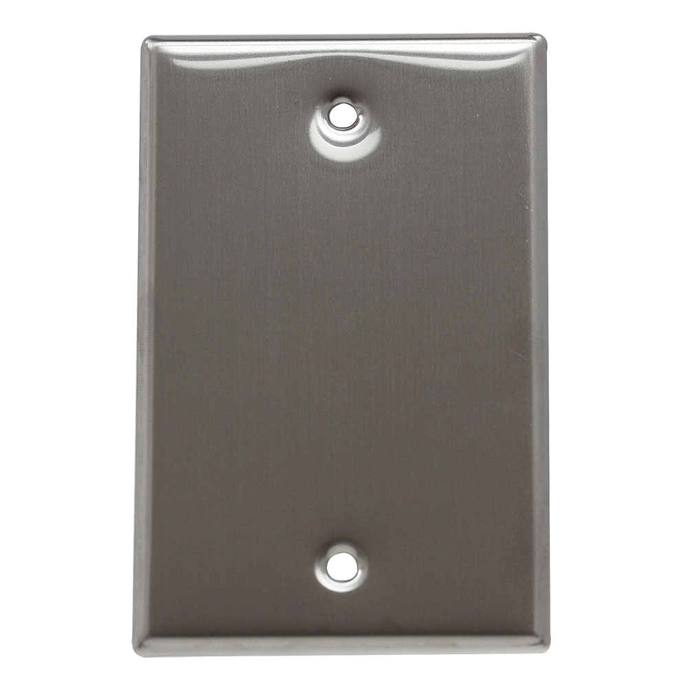 PLACA ACERO INOX CIEGA 1 GANG 97151