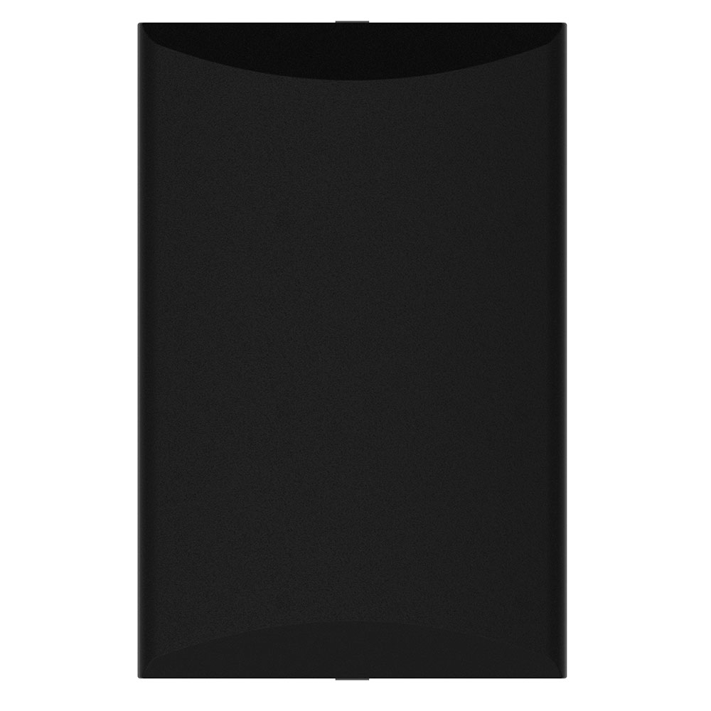 PLACA CIEGA NEGRO PLATA 1014-BK
