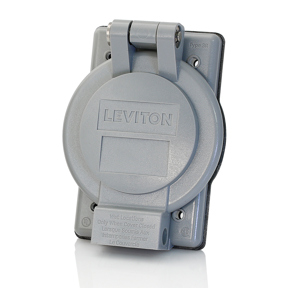 PLACA INTEMPERIE TOMA INDUSTRIAL 30/50A GRIS WP2-G