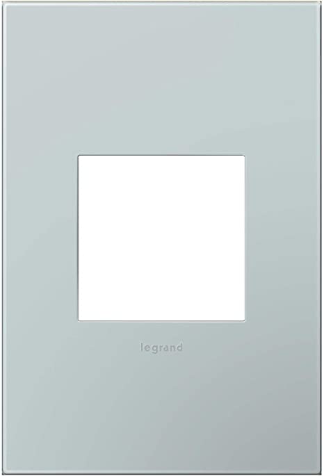 PLACA PLASTICA 1 GANG AZUL PALE BLUE ADORNE AWP1G2BL6