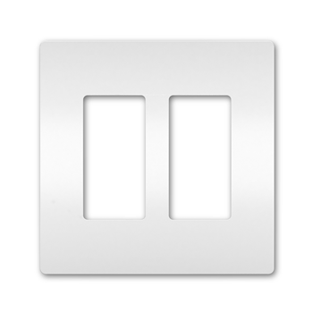 PLACA PLASTICA PRESION 2 GANG BLANCO RADIANT RWP262W