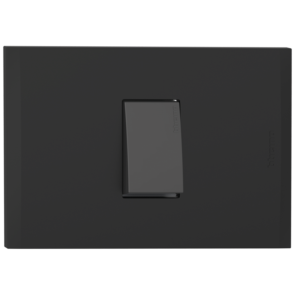 PULSADOR TIMBRE 1P 10A 125V NEGRO NOBILE AF2102EANG