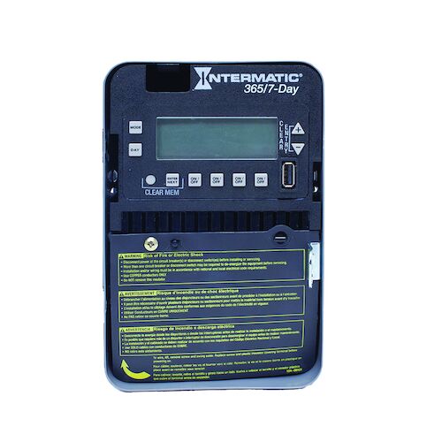 TEMPORIZADOR ELECTRONICO 4 CIRCUITOS 120/277V NEMA1 ET2745C INTERMATIC
