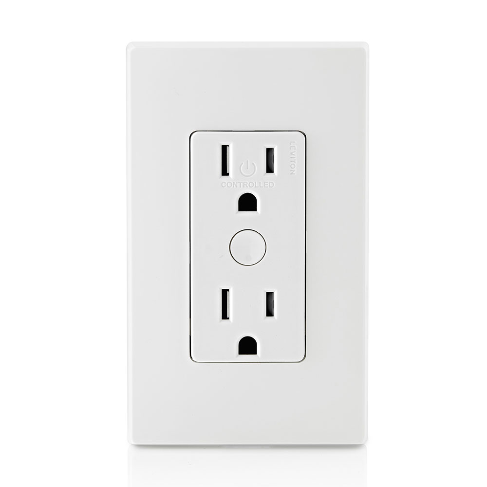 TOMA DOBLE DECORA SMART WIFI 2DA GEN 2P 3H 15A 125V D215R-1BW BLANCO