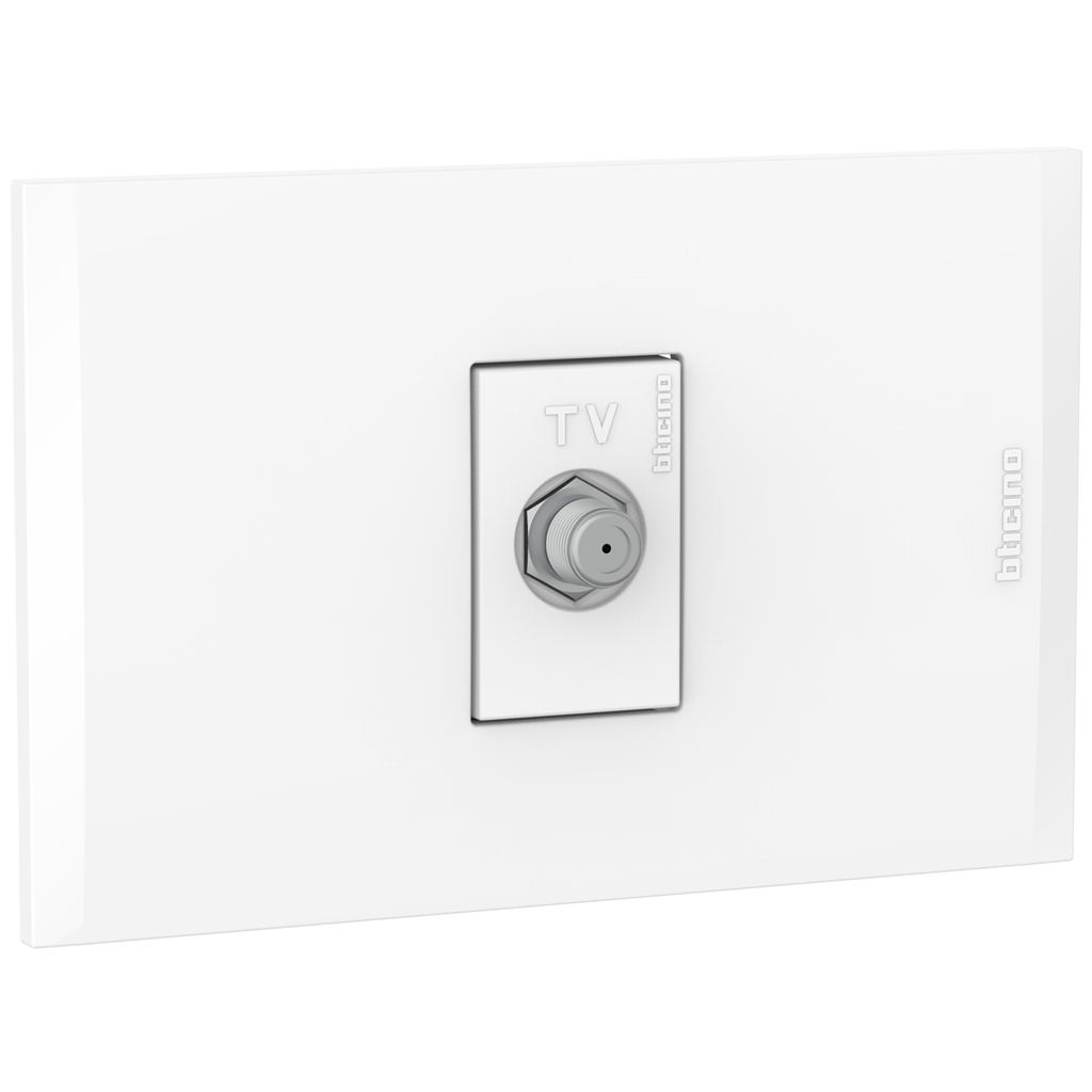 TOMA TV TIPO F COAXIAL BLANCO NOBILE AF2152E1B