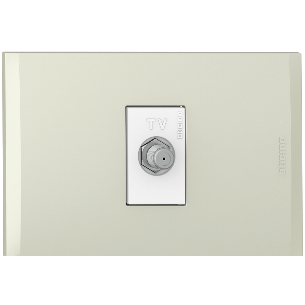 TOMA TV TIPO F COAXIAL CHAMPAGNE NOBILE AF2152E1BCH