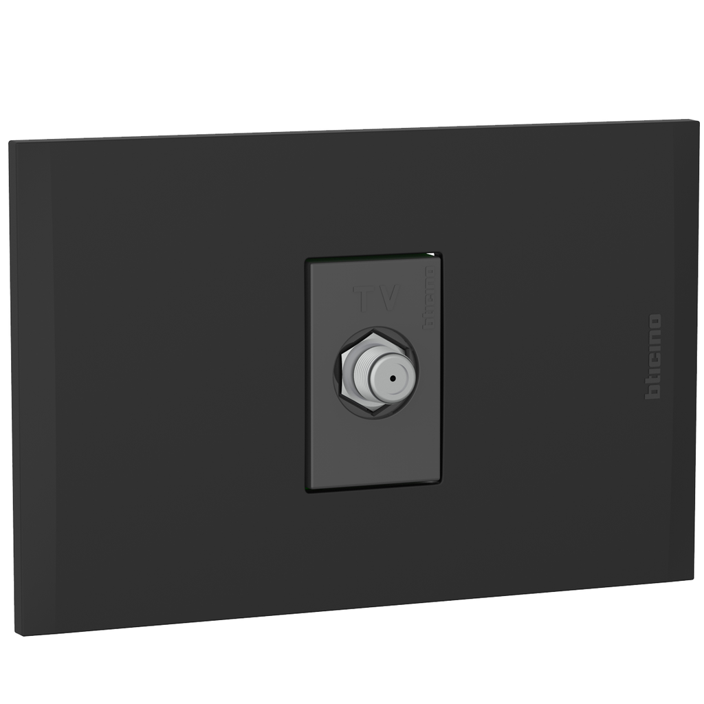 TOMA TV TIPO F COAXIAL NEGRO NOBILE AF2152E1ANG
