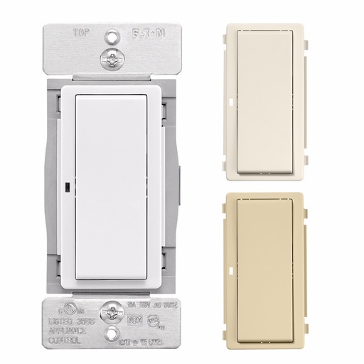 [450WFSW15] APAGADOR DECORATOR SMART WIFI 15A 120V KIT BLANCO WFSW15-C2-SP-L