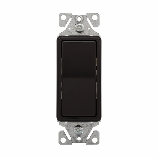 [4507503BK] APAGADOR SENC.DECORATOR RESIDENCIAL 3V 15A 125/277V NEGRO 7503BK-BOX