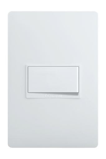 [223PU5100] APAGADOR SENCILLO 1P 15A 125V BLANCO LUZICA PU5100